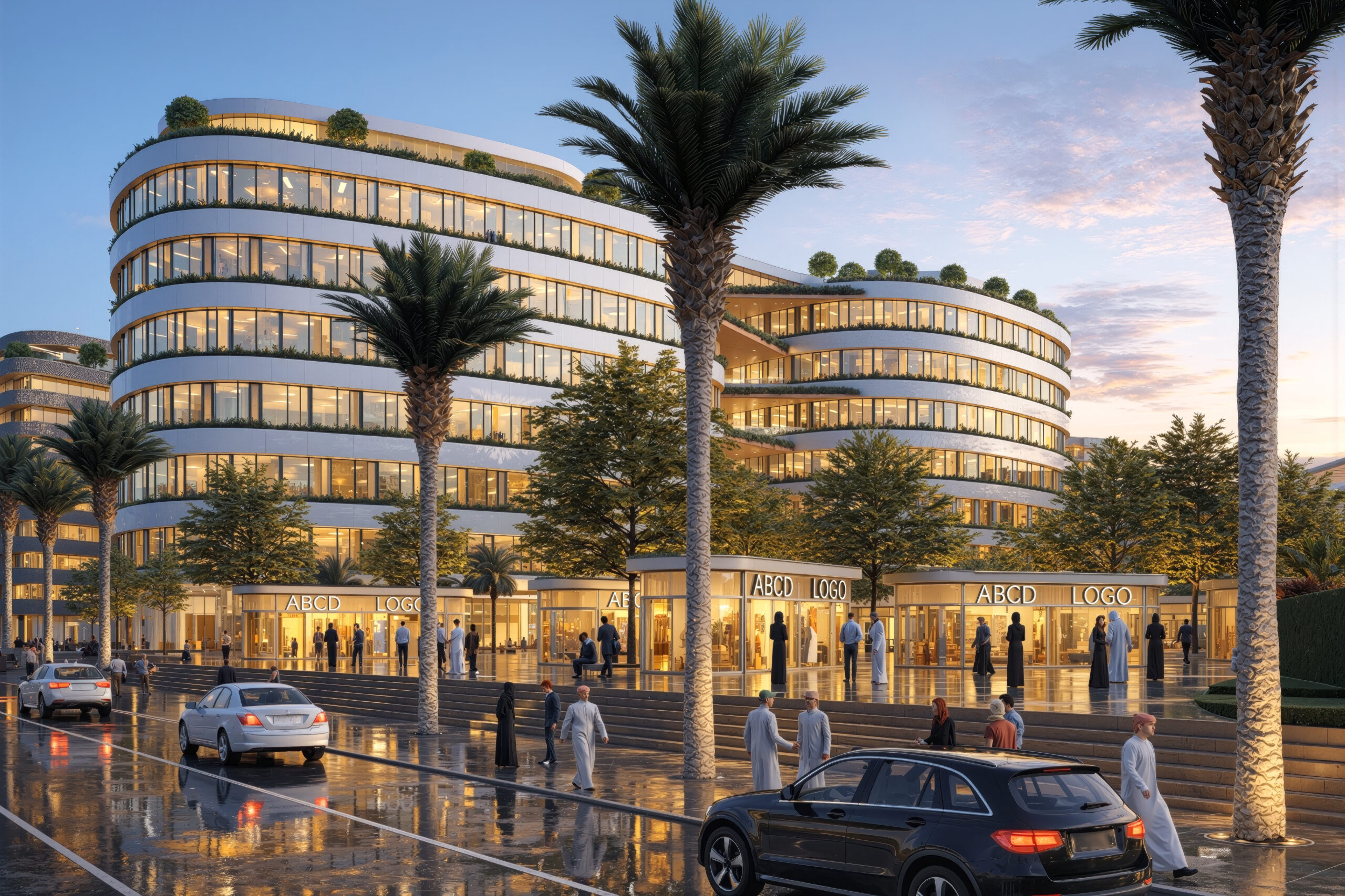 Yenaier Residences Sultan Haitham City Al Seeb eco towers
