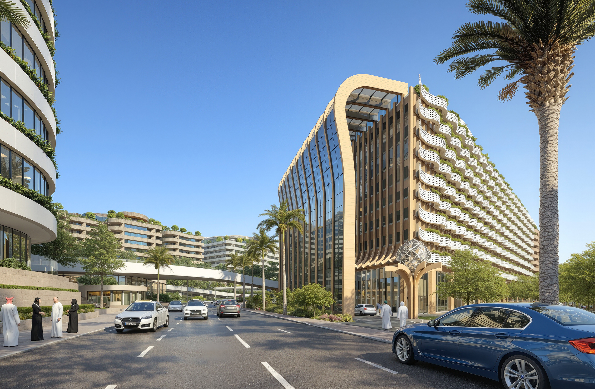 Yenaier Towers Exterior Sultan Haitham City