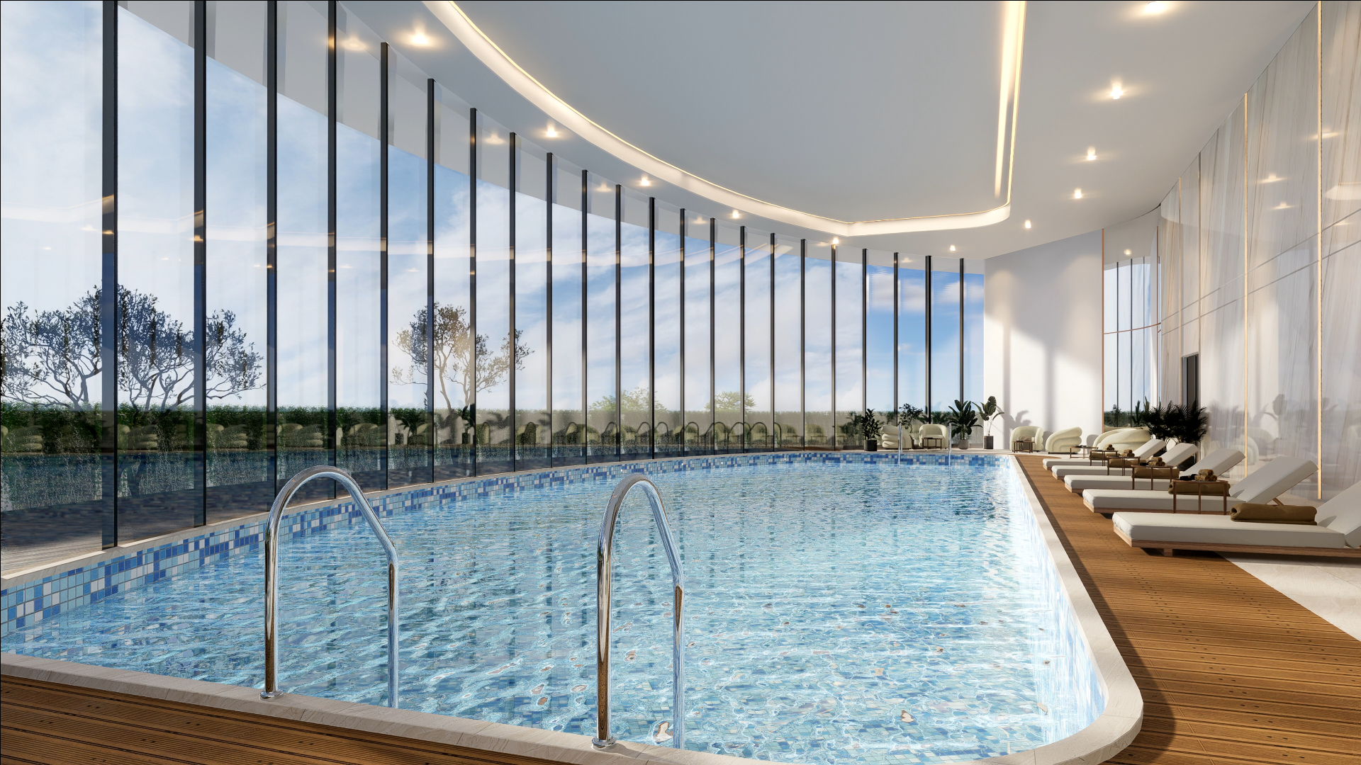 World-class gym and wellness at Yenaier Residences